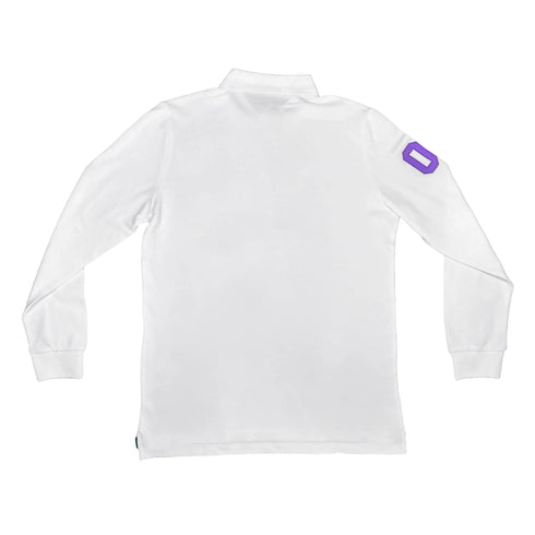 AKK Polo Long Sleeve - Slim Fit – Color: X - Small – Size: White | Buy Now at Amakipkip Store