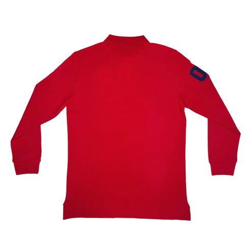 AKK Polo Long Sleeve - Slim Fit – Color: X - Small – Size: Red | Buy Now at Amakipkip Store