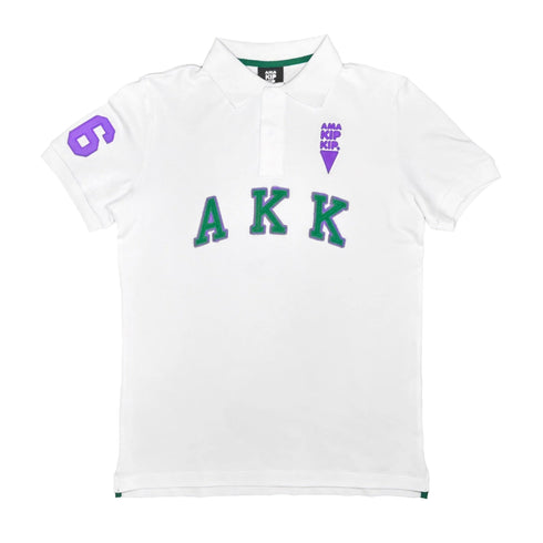 AKK Polo Short Sleeve - Slim Fit – Color: X - Small – Size: White | Buy Now at Amakipkip Store