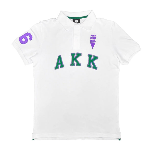 AKK Polo Short Sleeve - Slim Fit – Color: X - Small – Size: White | Buy Now at Amakipkip Store