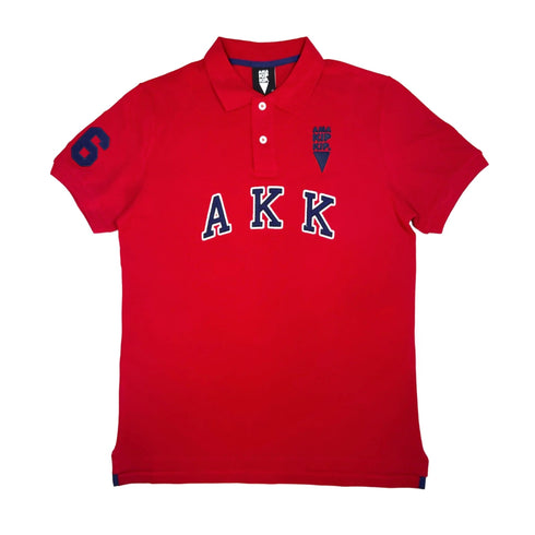 AKK Polo Short Sleeve - Slim Fit – Color: X - Small – Size: Red | Buy Now at Amakipkip Store
