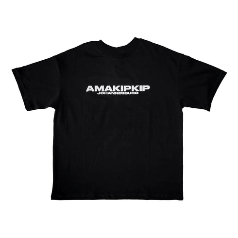 Amakipkip Johannesburg Black Tee – Color: Small – Size: | Buy Now at Amakipkip Store