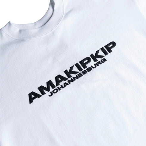 Amakipkip Johannesburg White Tee – Color: Small – Size: | Buy Now at Amakipkip Store