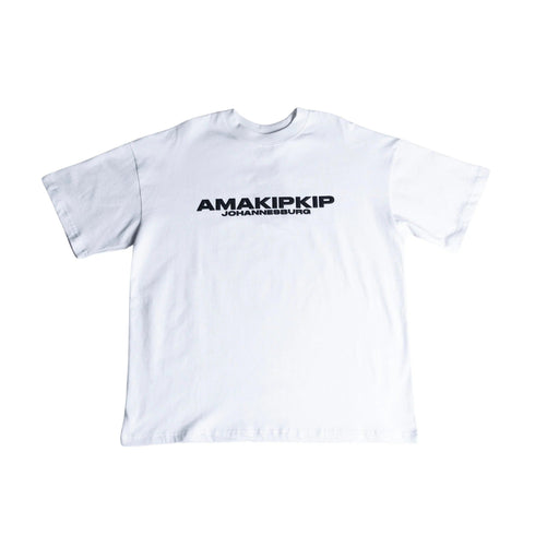 Amakipkip Johannesburg White Tee – Color: Small – Size: | Buy Now at Amakipkip Store