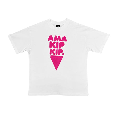 Amakipkip OG Pink Tee – Color: X - Small – Size: White | Buy Now at Amakipkip Store