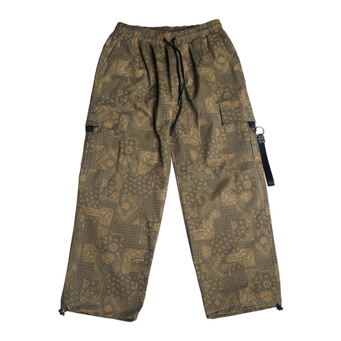 Bandana Brown Mixed Camo Pants – Color: Small – Size: | Buy Now at Amakipkip Store
