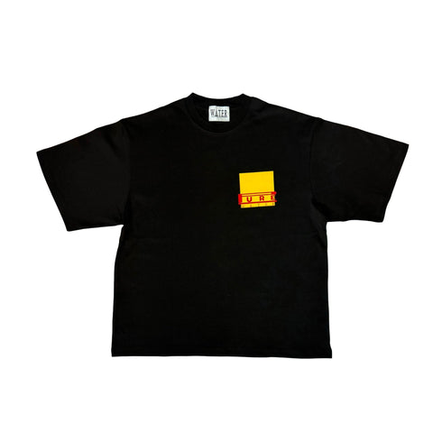 W.A.T.E.R Pure Water Box Logo Black Tee – Color: Small – Size: | Buy Now at Amakipkip Store