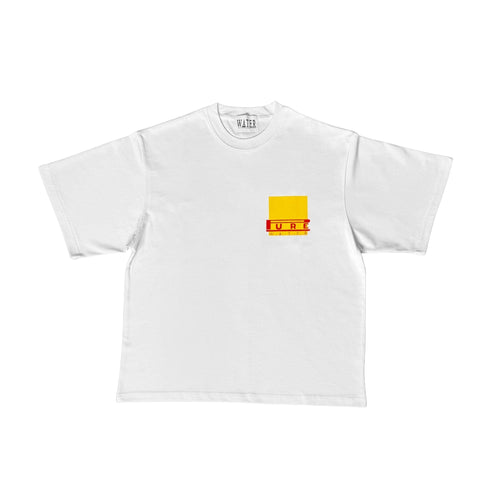 W.A.T.E.R Pure Water Box Logo White Tee – Color: Small – Size: | Buy Now at Amakipkip Store