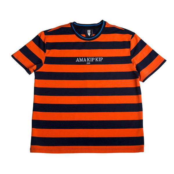 Zebra Burning Orange vs Dark Indigo