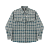 Green Diamond Flannel Shirt