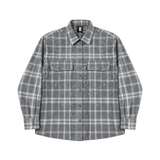 Grey Diamond Flannel Shirt