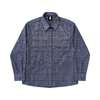Purple Diamond Flannel Shirt