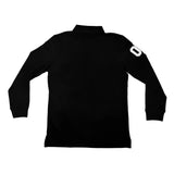AKK Polo Long Sleeve - Slim Fit – Color: X - Small – Size: Black | Buy Now at Amakipkip Store