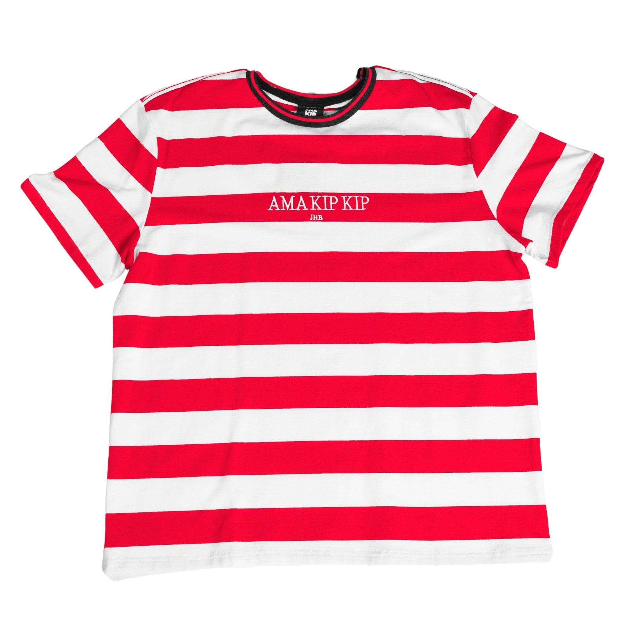 PHYPS ♥ Apple Basket Stripe Short Sleeve T-Shirt 韓國Phyps Apple Basket Stripe Short Sleeve T-Shirt【PH007